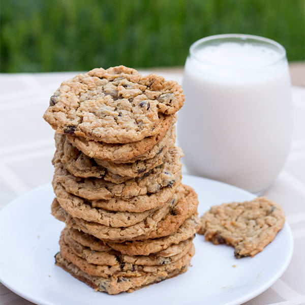 Coconut Peanut Butter Banana Chocolate Chip Cookies