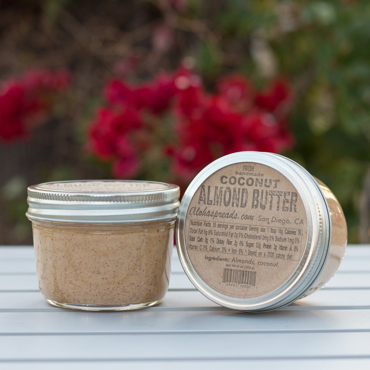 2 Coconut Almond Butter - Jar – Aloha Spreads