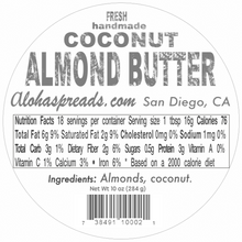2 Coconut Almond Butter - Jar